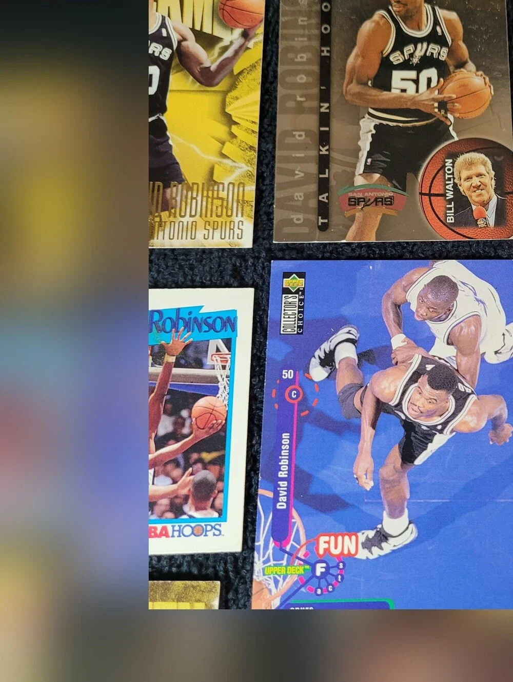 David Robinson Trading Card Lot